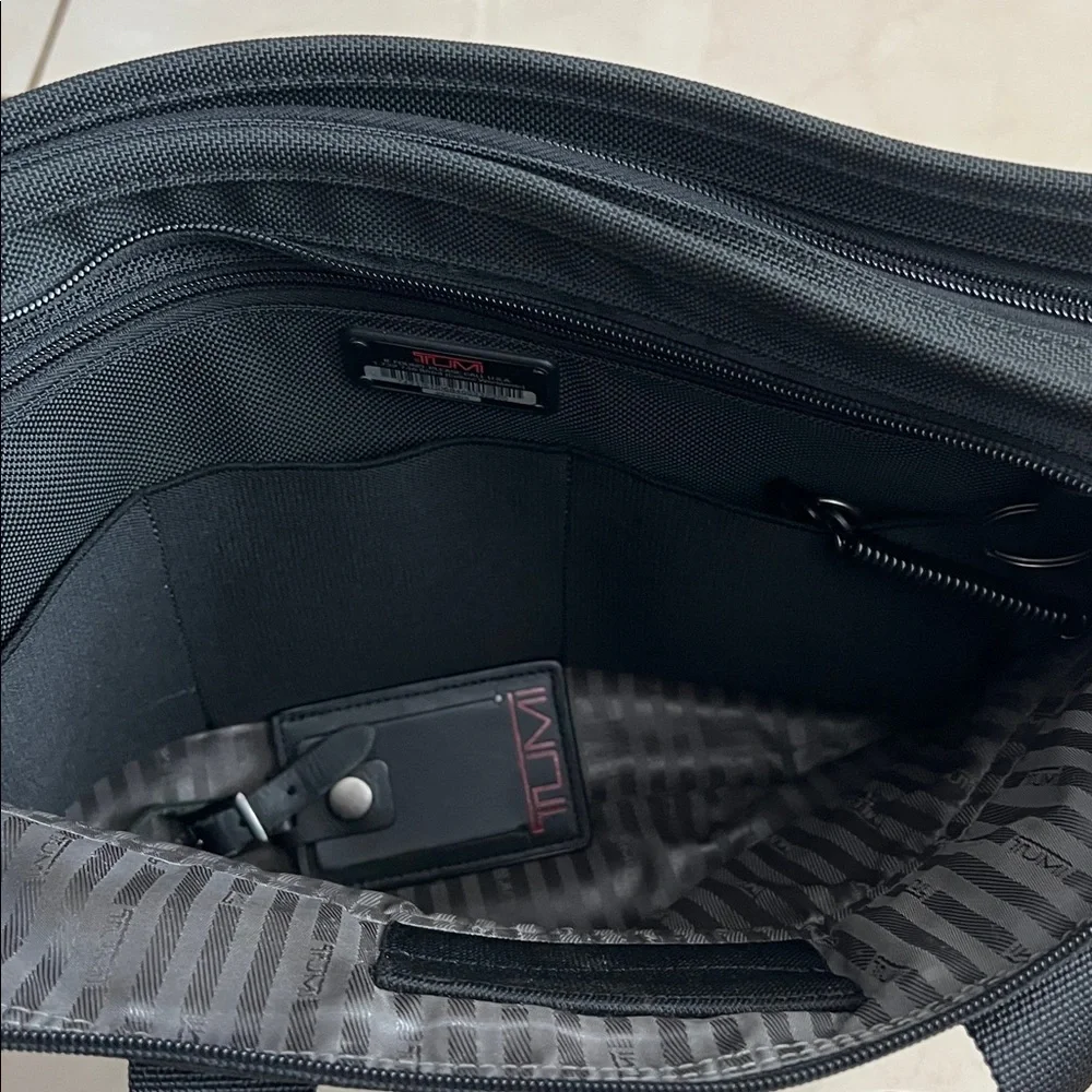 Tumi Compact Laptop Brief Bag Black 26001D4 No Strap